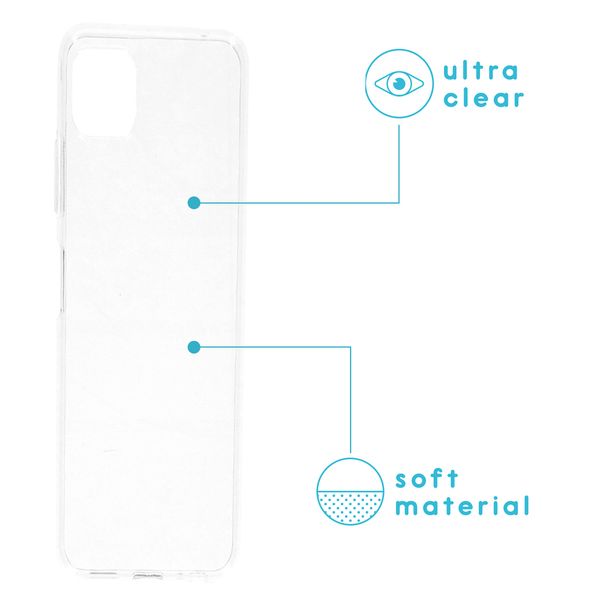 imoshion Gel Case für das Samsung Galaxy A22 (5G) - Transparent