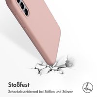 Accezz Liquid Silikoncase Samsung Galaxy A56 - Rosa