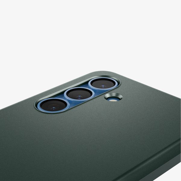 Spigen Thin Fit Backcover mit MagSafe Samsung Galaxy S25 - Abyss Green