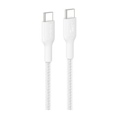 Belkin BoostCharge Pro Braided USB-C auf USB-C Kabel - 1 Meter - Weiß