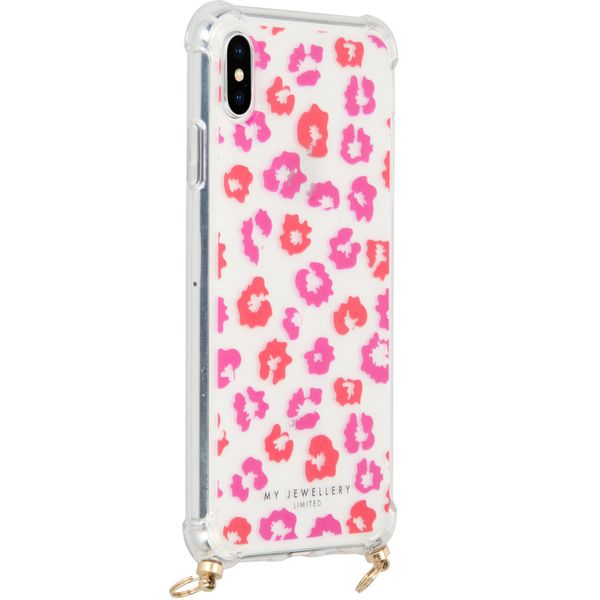 My Jewellery Design Soft Case Kordelhülle iPhone Xs Max - Leopard