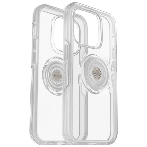 OtterBox Otter + Pop Symmetry Backcover für das iPhone 14 Pro - Transparent