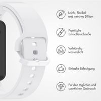 imoshion Silikonband für das Samsung Galaxy Fit 3 - Weiß