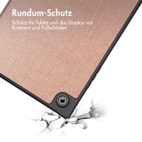 imoshion Trifold Klapphülle für das Samsung Galaxy Tab A8 - Rose Gold