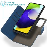 imoshion Entfernbare 2-1 Luxus Klapphülle Samsung Galaxy A53 - Blau