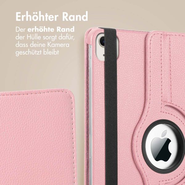 imoshion 360° drehbare Klapphülle für das iPad Air 13 Zoll (2025) M3 / (2024) M2 - Rosa