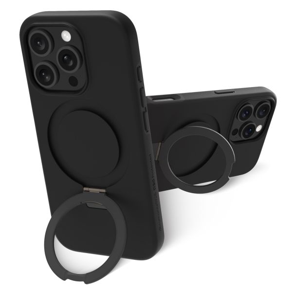 dbramante1928 Iceland Ultra D3O Back Cover mit MagSafe Stand Apple iPhone 16 Pro Max - Schwarz