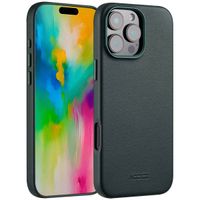 Accezz MagSafe Leather Backcover für das Apple iPhone 16 Pro Max - Cedar Green