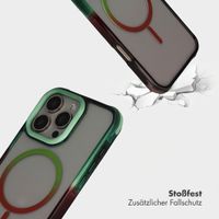Selencia Gradient MagSafe Back Cover Apple iPhone 16 Pro Max - Grün / Braun