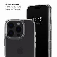 Transparentes Backcover mit abnehmbaren Haken für das Apple iPhone 16 Pro Max + Lova Handgelenkband - Tortoise Leopard