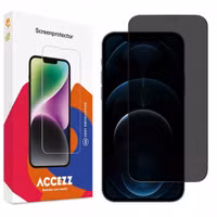 Accezz Privacy Displayschutz aus gehärtetem Glas Apple iPhone 12 Pro Max