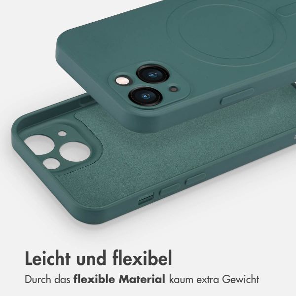 imoshion Color Back Cover mit MagSafe für das iPhone 13 - Dunkelgrün