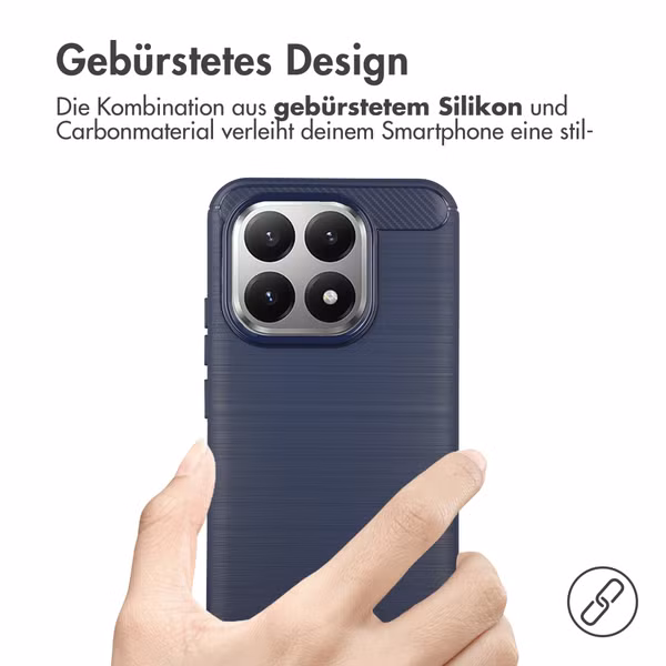 imoshion Brushed Back Cover Xiaomi 15T - Dunkelblau
