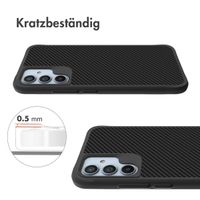 imoshion Rugged Hybrid Carbon Case Samsung Galaxy A34 (5G) - Schwarz