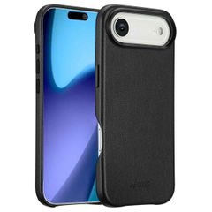 Accezz MagSafe Leather Backcover Apple iPhone Air - Onyx Black