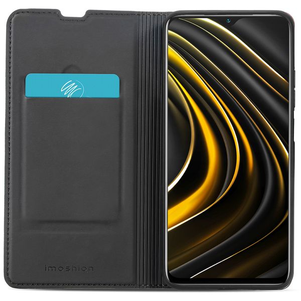 imoshion Slim Folio Klapphülle Xiaomi Poco M3 - Dunkelblau