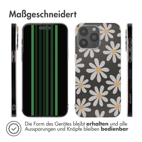 imoshion Design Hülle für das iPhone 15 Pro Max - Daisy flower