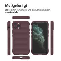 imoshion EasyGrip Back Cover für das iPhone 11 Pro - Aubergine