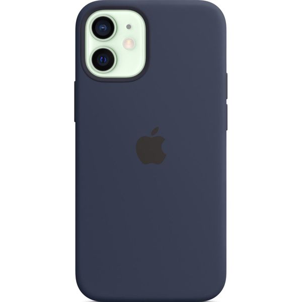 Apple Silikon-Case MagSafe iPhone 12 Mini - Deep Navy