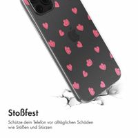 imoshion  Design Hülle für das iPhone 12 (Pro) - Dusty Rose Connected Hearts