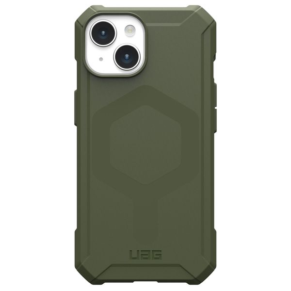 UAG Essential Armor MagSafe für das iPhone 15 - Olive Drab