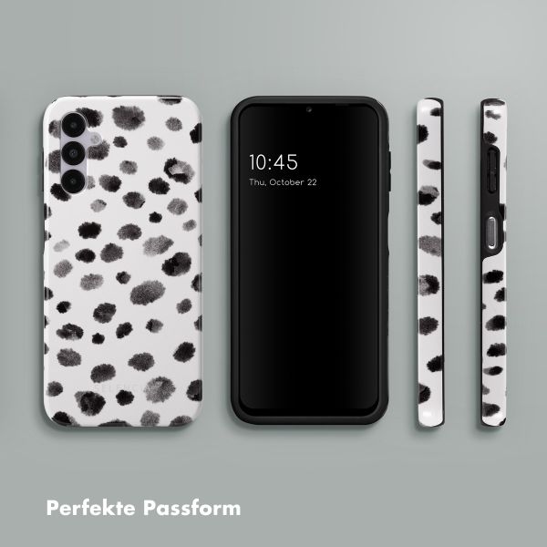 Selencia Vivid Tough Back Cover für das Samsung Galaxy A14 (5G/4G) - Trendy Leopard