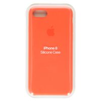 Apple Silikoncase Apple iPhone SE (2022 / 2020) / 8 / 7 - Spicy Orange