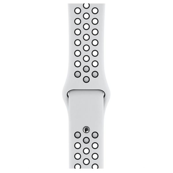 Apple Nike Sport Band für Apple Watch Series 1-10 / SE / Ultra (2) - 42/44/45/46/49 mm - Pure Platinum