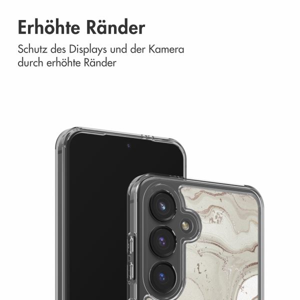 imoshion Design Hülle Samsung Galaxy S24 - Sandy Marble