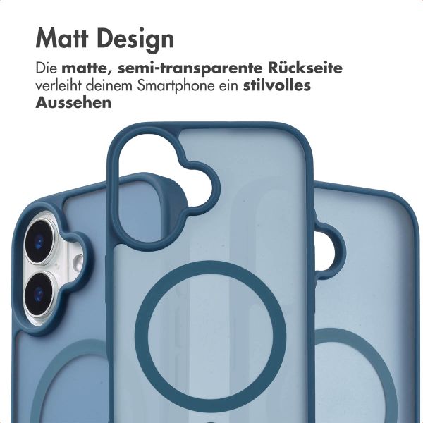 imoshion Color Guard Back Cover mit MagSafe für das iPhone 16 - Dunkelblau