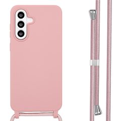 imoshion Silikonhülle mit Band Samsung Galaxy A56 - Sand Pink