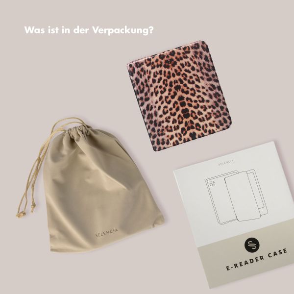 Selencia Vivid Klapphülle für das Kobo Libra Colour - Wild Leo