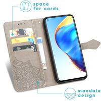 imoshion Mandala Klapphülle Xiaomi Mi 10T (Pro) - Grau