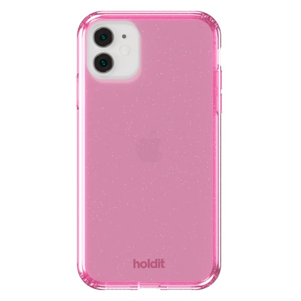 Holdit Glitzer Case für das iPhone 11 / XR - Pink