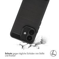 imoshion Brushed Back Cover Xiaomi Redmi Note 17 Pro - Schwarz