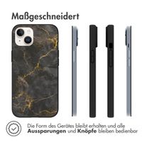 imoshion Design Hülle für das Apple iPhone 14 - Black Marble