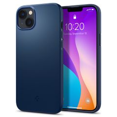 Spigen Thin Fit™ Hardcase für das Apple iPhone 14 Plus - Dunkelblau
