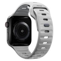 Nomad Sport Armband FKM für das  Apple Watch Series 1 t/m 11 / SE / Ultra (44/45/46/49 mm) - Lunar Gray