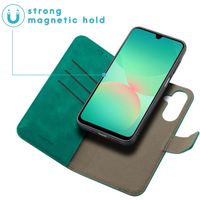 imoshion Entfernbare 2-1 Luxus Klapphülle Samsung Galaxy A26 - Dunkelgrün