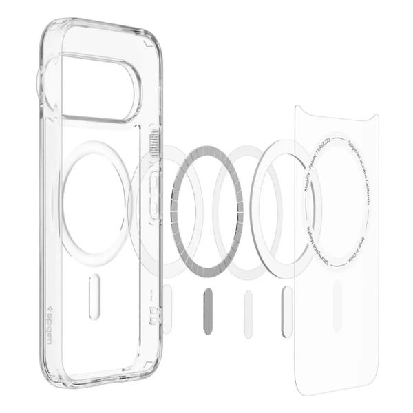 Spigen Ultra Hybrid Backcover MagSafe Google Pixel 11 Pro XL - Clear / White