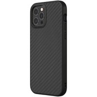 RhinoShield SolidSuit Backcover für das iPhone 12 (Pro) - Carbon Fiber Black