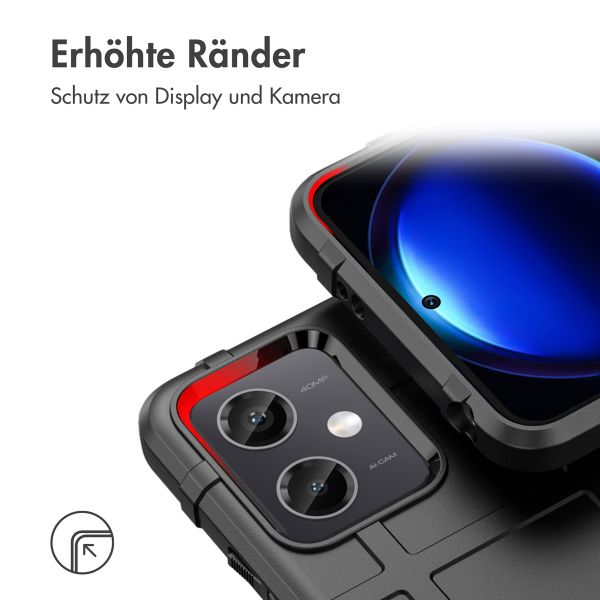 imoshion Rugged Shield Backcover für das Xiaomi Poco X5 5G - Schwarz