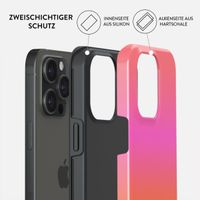 Burga Tough Back Cover für das iPhone 15 Pro - Sunset Club