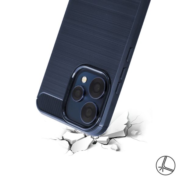 imoshion Brushed Back Cover Oppo Reno15 F (5G) - Dunkelblau