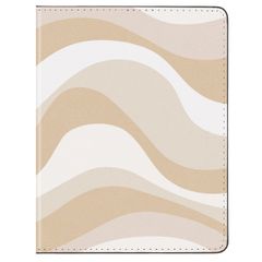 Selencia Passhülle - Kunstlederhülle für deinen Reisepass - Desert Waves Beige