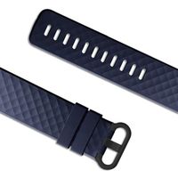 imoshion Silikonband für das  Fitbit Charge 3 / 4 - Dunkelblau