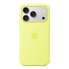 Apple Silikonhülle mit MagSafe Apple iPhone 17 Pro - Neon Yellow