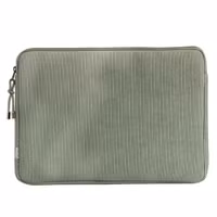 Selencia Cord Laptop Hülle 15-16 Zoll - Laptop Sleeve - Pistache Cream