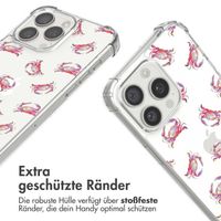 imoshion Design Hülle mit Band Apple iPhone 15 Pro Max - Crab Watercolor