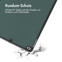 imoshion Trifold Klapphülle Apple iPad 6 (2018) 9.7 Zoll / iPad 5 (2017) 9.7 Zoll / Air 2 (2014)/Air 1 (2013) - Dunkelgrün